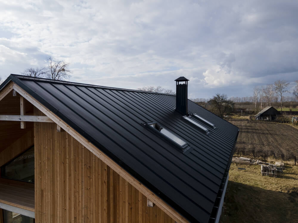 Well built residential roof